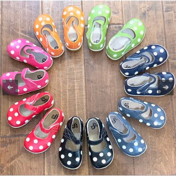 Puddle Jumper leather Shoes - Fun Design! Size 1 - Picture 2 of 6